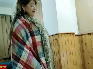 Aunty caught me while fucking her friend Mim! Caught sex