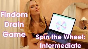 Findom Drain Game Spin the Wheel: Intermediate
