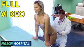 Blonde MILF thinks MY BIG COCK will cure her illness -