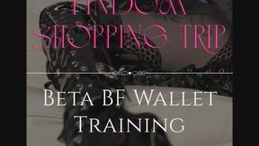 FINDOM SHOPPING TRIP - Beta BF Wallet Training