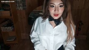 Viral Anime Japanese Tik Tok Star Lian Shows Off Her Dick Sucking Tounge ring