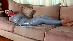 Raven Tape Mummification Escape Challenge