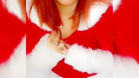 la mere noel en pleine jouissances