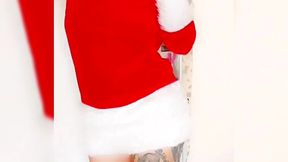 la mere noel en pleine jouissances