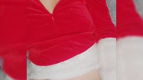 la mere noel en pleine jouissances