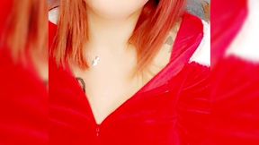 la mere noel en pleine jouissances