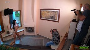 a estrela porno yara morganna nos bastidores - nego catra - capoeira ator - sandro lima - binho ted