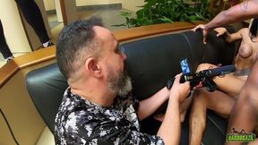 a estrela porno yara morganna nos bastidores - nego catra - capoeira ator - sandro lima - binho ted