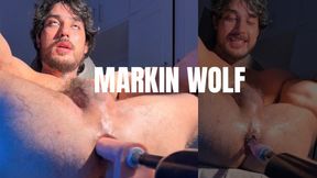 MARKIN HUNK HAVING SOME QUALITY TIME WITH FRESH POUND MACHINE