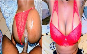 Ebony Star Gets Hard Doggy Style with Favorite Partner