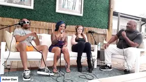 Hispanic Barbie and Dwayne Foxx's sexy livestream chat