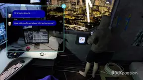 Nexus 3 Neon Dreams. Extreme Deepthroat. Cyberpunk Sex with Busty Brunette