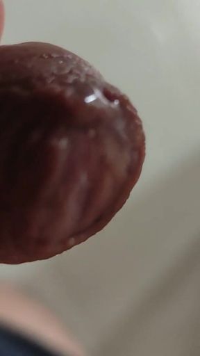 Inserting Electric Batteries Inside the Wet Dick