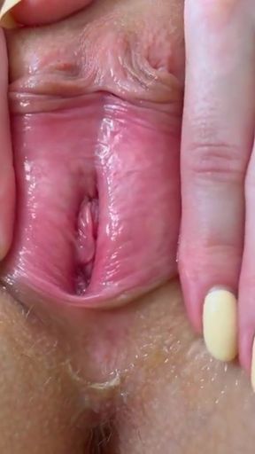 Unforgettable moment from &quot;Extraordinary close up cooter and meaty erect clittie&quot;