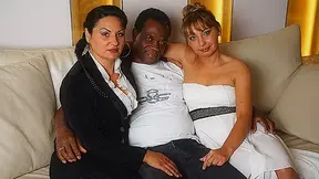 Hot Mature Interracial Threesome Goes Wild - MatureNL