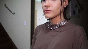 POV - Small and Tight Latina Girl fucking co worker after job - Nick Elfie - MAX BOSS