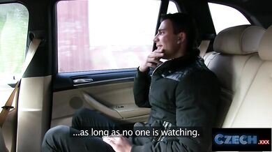 Czech Horny Driver Gets Deepthroated & Fucked in Public