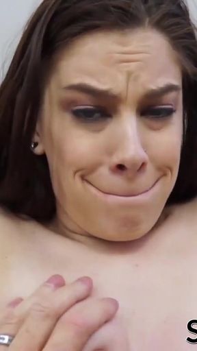 Epic moment from &quot;Naughty Bobbi Dylan sucks and rides big cock before cumshot&quot;