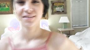 ”Teen suck step-bros meat as her bday present”