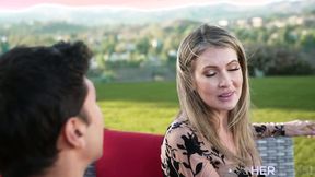 ”Blondie MILF Gigi Dior Ravaged Outdoor By Foot Fetish Guy”