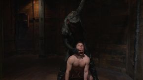 Male slave endures BBC down the ass in ruthless BDSM