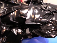 Brunette slave girl enjoys the harsh fetishes of a bdsm game