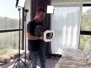 JulioRocco - BTS detrás de camara con los mejores culos. Kesha Ortega, Nuria Millán, Josy Ebony parte 1
