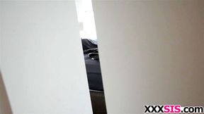 Blonde stepsis Elsa Jean gets drilled