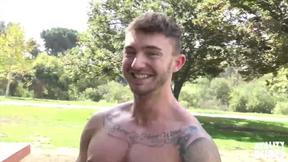 ”Muscle Hunk Jake's Butthole Tightened Wide”