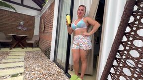 POV Discovers My Stepson Masturbating and Decides to Ride His Huge Cock