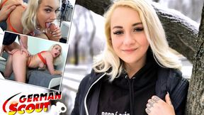 German Scout - Slim Teen Marilyn Gets Her First Casting Fucked