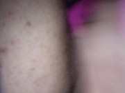 My creamy hole after self fucking