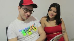 horny college girl fucks the class nerd for the first time ~ pov ~ porno hd