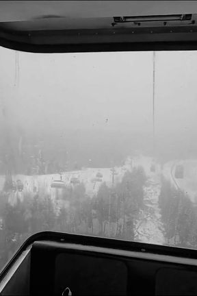 A Ski Day That Changes Quickly