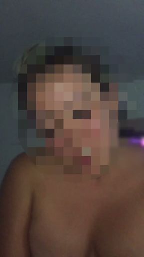 Horny blonde Indian gives her stepson a blowjob and fucks him while riding   Clip 2