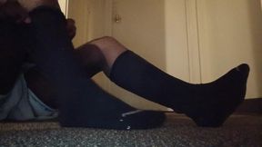 Dominating you with my feet