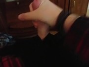 Huge load, acidentally nutted on my camera/phone