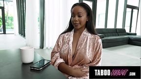 TABOOHEAT Ebony Stepmom LILY STARFIRE Gives Me ANAL For My Birthday!