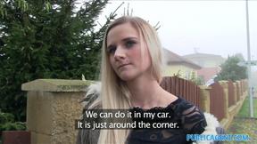 Car Sex: Tight Pussy Pounded Hard