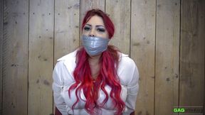 Rara - PVC tape gagged