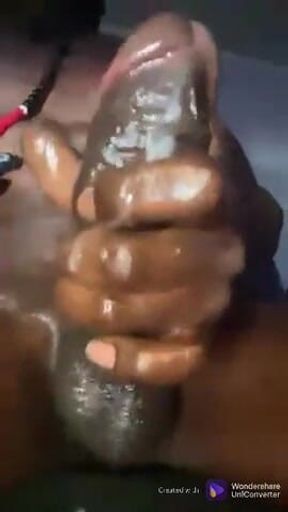 BBC dripping cum in slow motion
