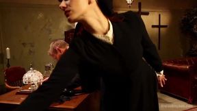 Nun punishes father for sins