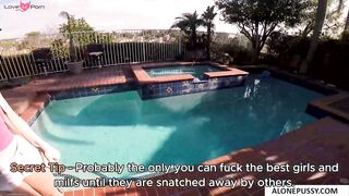 Hot Blonde MILF Fucks Her Step-Son's Best Friend In The Ass - POV