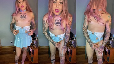 Update #34 (December 30, 2022) The tattooed Barbie jerking off for you ?