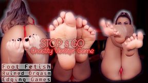 Stop & Go Chastity Vibrator Game