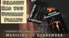 Medicine of Surrender (Hypn0sis by Goddess Taelamar Cole)