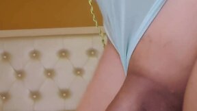 Reina as green-haired elf mommy with wet & hard cock