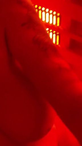 A Stranger Catches Me Masturbating in a Public Sauna and Joins in with His Huge Cock.