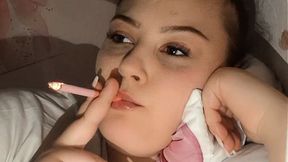 Movie Night Chain Smoking, 4 Cigarettes Back to Back