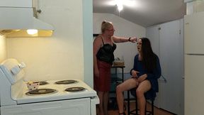 guy transformed into woman for girls night out